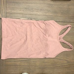 “Ebb to street” pink Lululemon tank